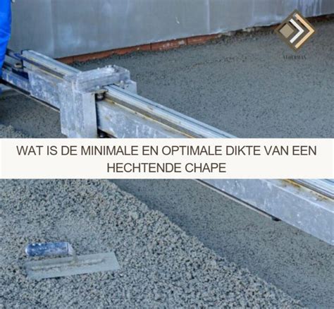 Infographic: minimale versus aanbevelen diktes bij verschillende systemen