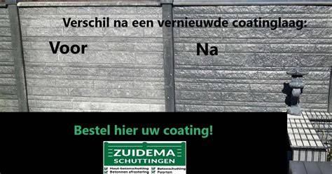 Infographic: Voordelen van coating voor beton schuttingen