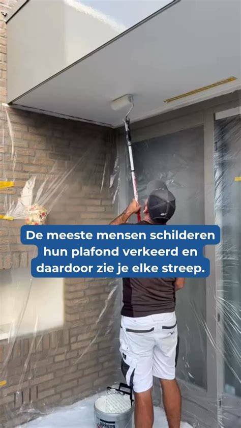 Infographic: hoe nat-in-nat te werken voor een strak plafond met schuurwerk