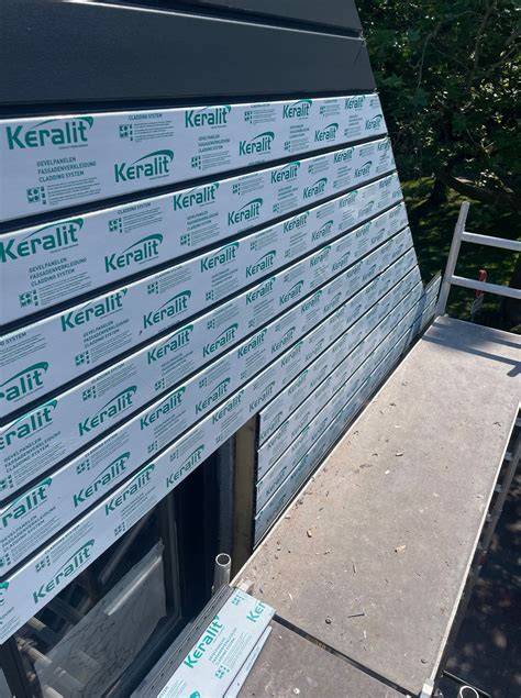 Montage Keralit panelen