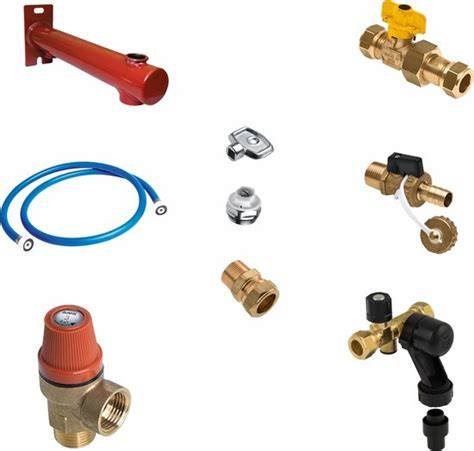 Diagram: UP320 installatiepakket en onderdelen