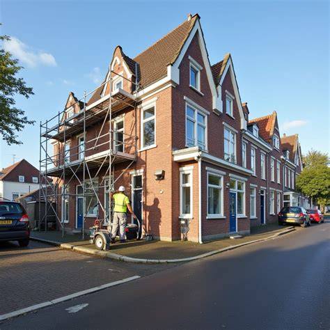 Gevelrenovatie proces diagram