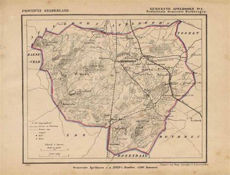 Beekbergen historische kaart/plattegrond en familieportretten