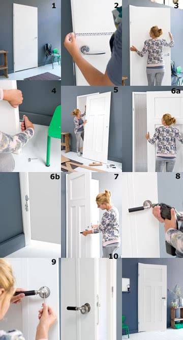Infographic: 10 stappen voor het vervangen van deurknoppen en deurbeslag