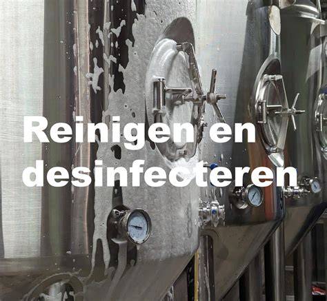 Schema: Verschil tussen schoonmaken en desinfecteren, en waar bleek wel/niet geschikt is