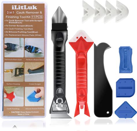 Afbeelding: gereedschap bij het verwijderen van kit
