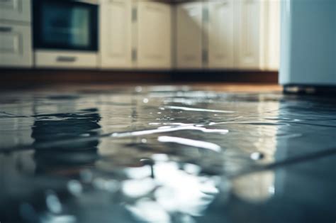 Illustratie van mogelijke waterschade door een defecte condensafvoer