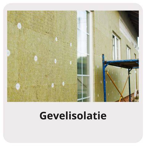 Gevelisolatie met meetpunten