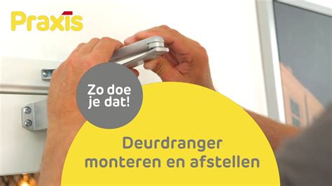 Infographic met stappen voor het onderhoud van een deurdranger.
