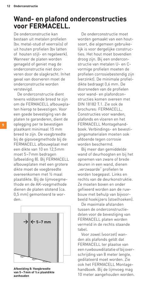 Illustratie: Voegafwerking en naverwerking Fermacell