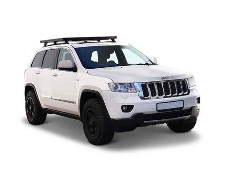 Afbeelding: Slimline II dakdrager op Jeep Grand Cherokee WK2 (2011-2021) met accessoire‑lijn