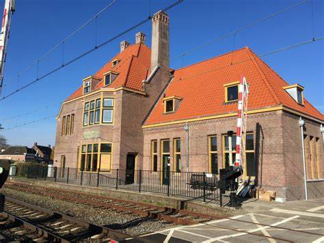 Infographic: Tijdlijn van renovatie en openingsmoment station Gilze-Rijen