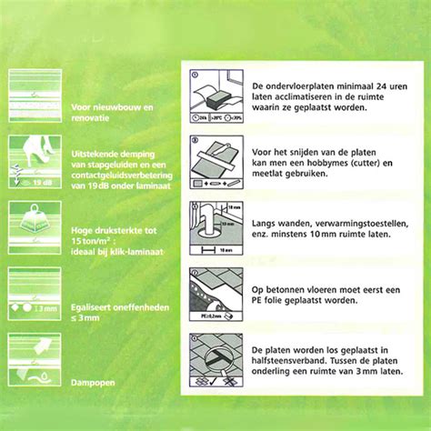 Vergelijking: Alufoam vs groene plaatjes vs rubber ondervloer