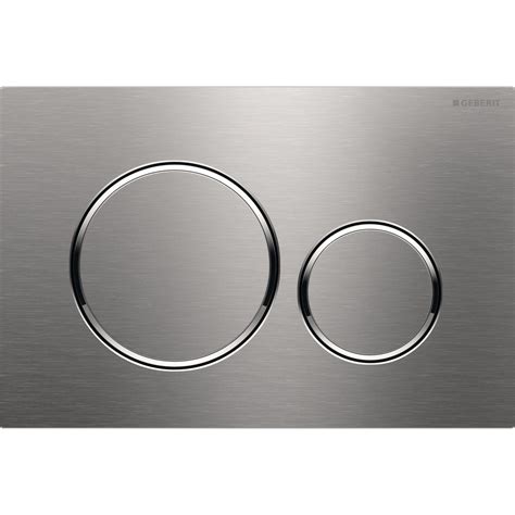 Geberit Sigma20 frontbedieningspaneel - rvs geborsteld