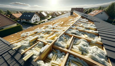 Visuele vergelijking van temperatuur op een groen dak versus een traditioneel dak tijdens een warme zomerdag