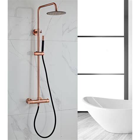 Boss & Wessing Copper Pro inbouw regendoucheset
