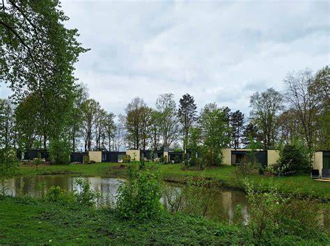 Ontwerpvisualisatie van Wonders of Nature cottages in De Huttenheugte
