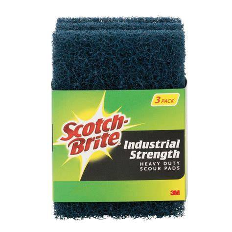 Alabastine schuurgel en Scotch Brite pads