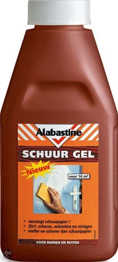 Stappenplan gebruik van Alabastine schuurgel