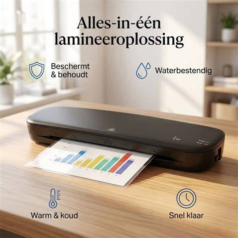 Infographic: Lamineren met lamineerhoezen en instellingen