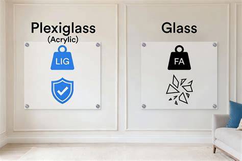 Vergelijking: glas versus plexiglas voor douchewanden