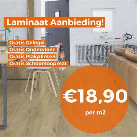 Infographic: All-in laminaat inclusief leggen in één totaalpakket (vloeren, ondervloer, plinten en legwerk) in Obdam/Amsterdam