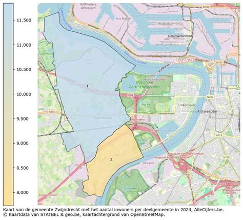 Kaart met locaties: Zwijndrecht en omstreken voor kozijnspecialisten