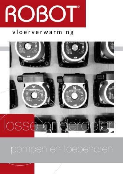 Diagram: klimaatcomponenten en samenwerkende onderdelen Robot vloerverwarming