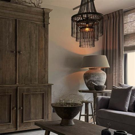 Infographic: Betonlook lampen in landelijke interieurs