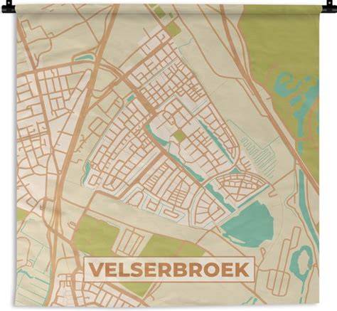 Kaart: Velserbroek en omliggende gebieden waar stucwerk vaak wordt toegepast