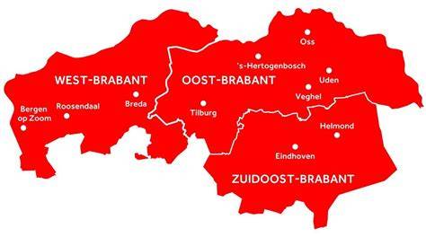 Infographic van Maaskantje en omliggende regio's in Brabant