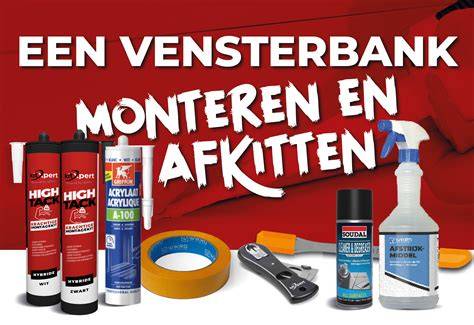Iconische infographic: 6-stappenplan voor vensterbank plaatsen en afkitten