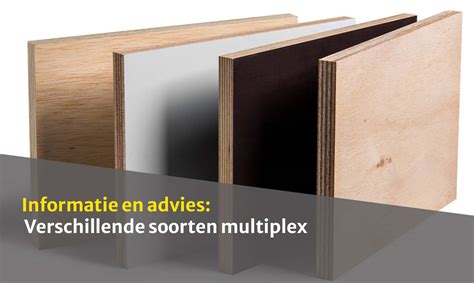 Verschillende soorten multiplex platen opgestapeld