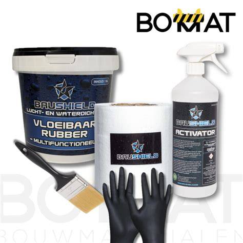 Stappenplan vloeibaar rubber reparatie