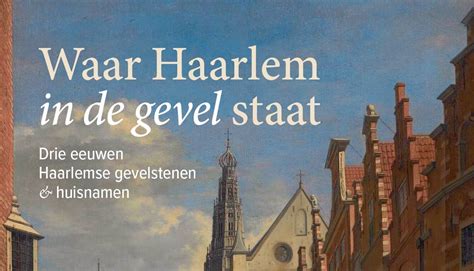 Omslag en kaartfragment uit Waar Haarlem in de gevel staat