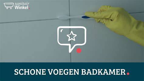 Infographic: Stappenplan voegenreinigen en voegen vervangen in de badkamer