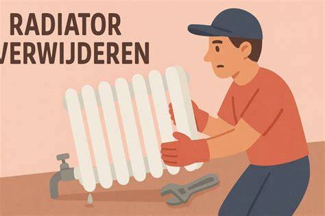 Stap-voor-stap montageplan radiator