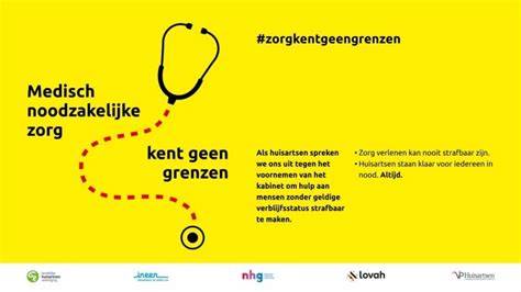 Infographic: route van onverzekerde patiënten naar medisch noodzakelijke zorg