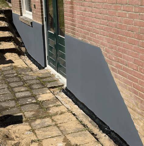 Schema van montage: van ondergrond tot eindlaag