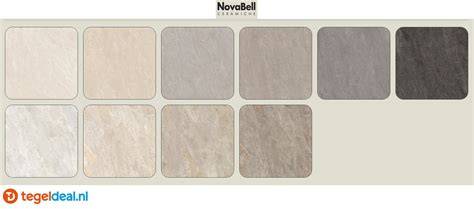 Combinatievoorbeelden: natuursteenlook wand, houtlook vloer, accentwand