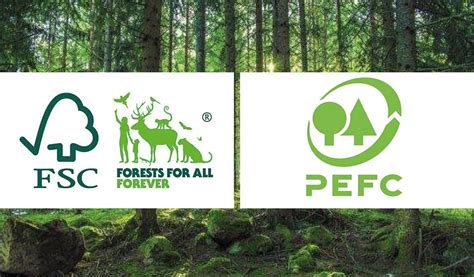 FSC- en PEFC-keurmerken voor duurzaam bosbeheer