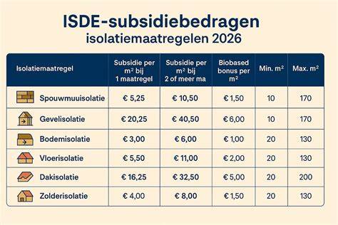 Infographic: Overzicht ISDE-regels en subsidiebedragen