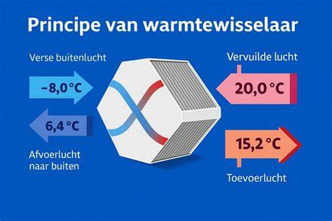 Infographic: werking convector - convectie en warmtewisselaar