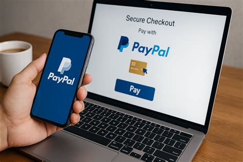 Diagram dat de voordelen van PayPal demonstreert, zoals veiligheid en gemak bij online betalingen.