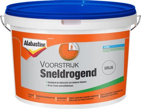Illustratie van verschillende ondergronden waarop Alabastine Voorstrijk Sneldrogend kan worden toegepast.