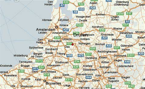 Druten: kaart met onderhoudscontractlocaties