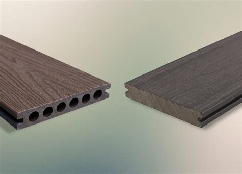 Diagram: massieve vs holle composiettegels