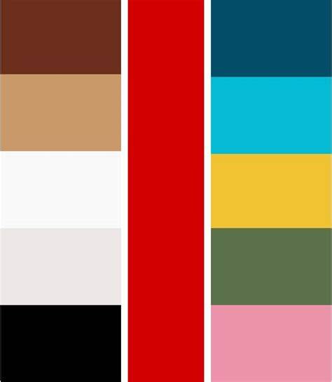 Infographic: Kleurencombinaties grijs en rood