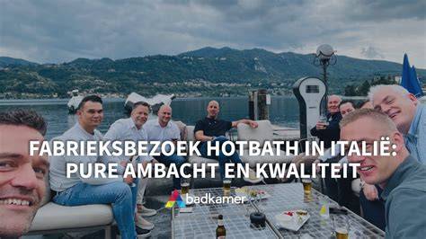 Fabrieksbezoek Hotbath in Italië infographic