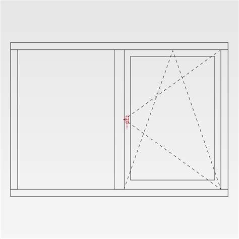 Diagram: vergelijking vast raam vs. draaikiepraam met uitgelichte ventilatieposities
